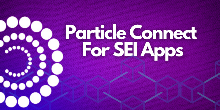 Streamline User Onboarding with Particle Connect for Sei Apps